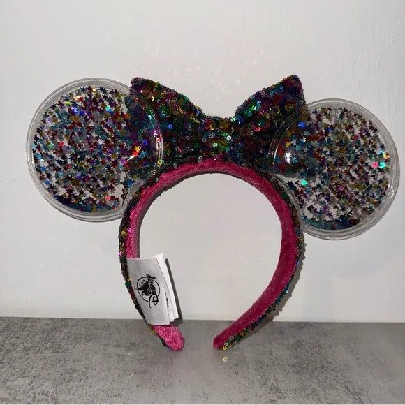 Disney Parks Loungefly Sequin Mickey Mouse Rainbow Set (Wallet LE) - Picture 7 of 11
